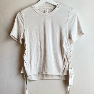 SOLD Lululemon Side Cinch Ribbed Shirt